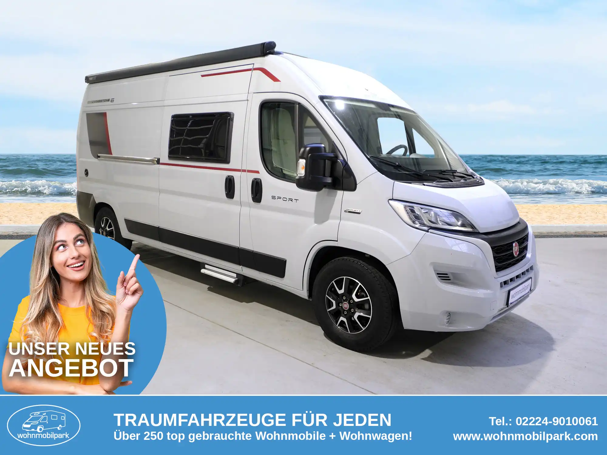 ROLLER TEAM Livingstone 6 Kastenwagen gebraucht kaufen in Bad Honnef